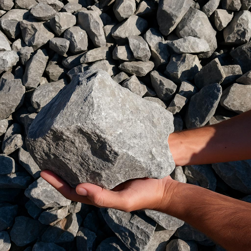 pedra marroada