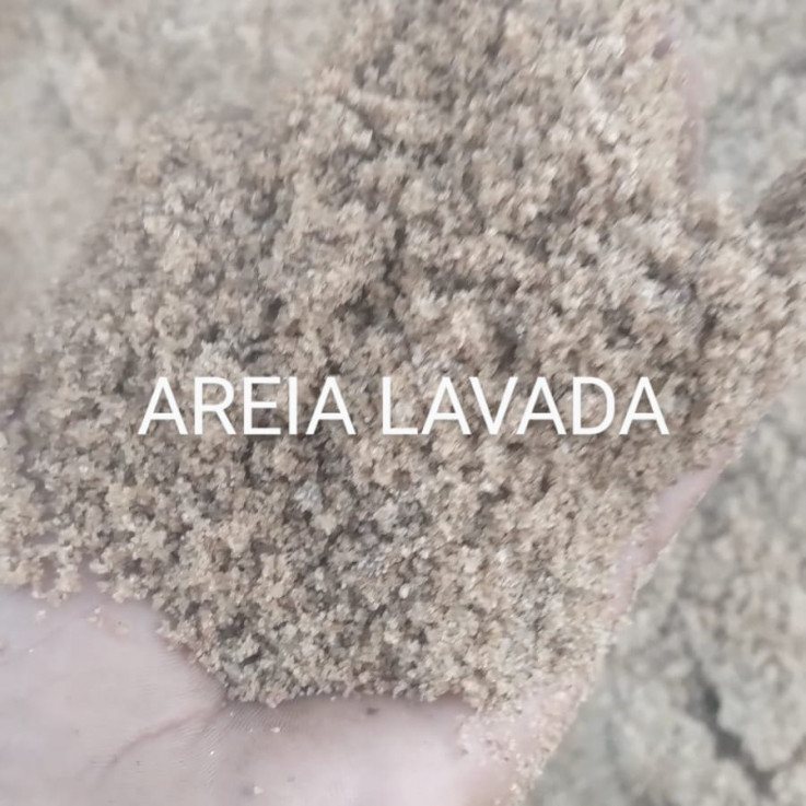 Areia Lavada para Construção m³
